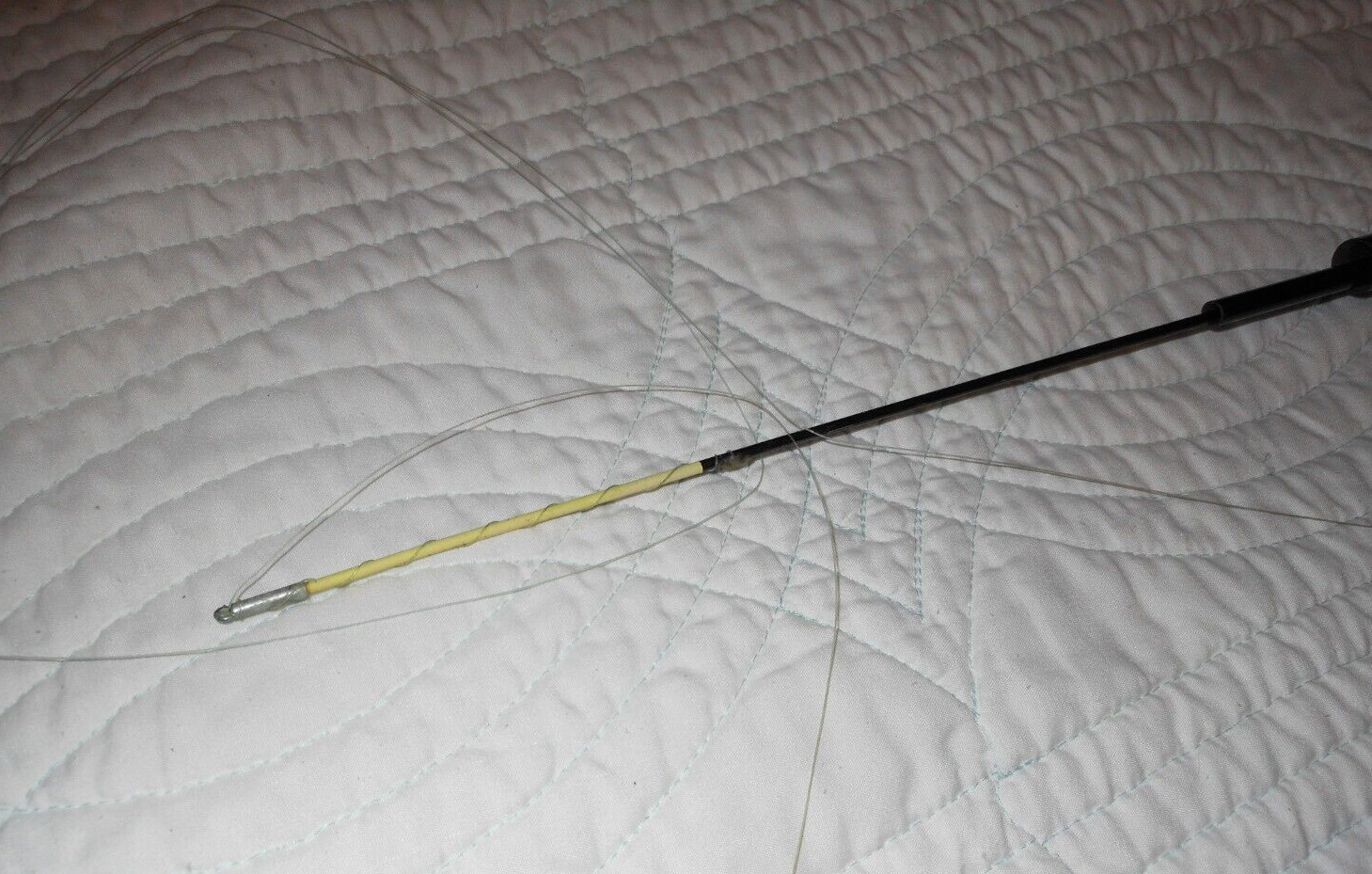 VINTAGE SHAKESPEARE WONDERPOLE TSP 10 100 3 SECTIONS ACTION LIGHT (4-10 lb. line