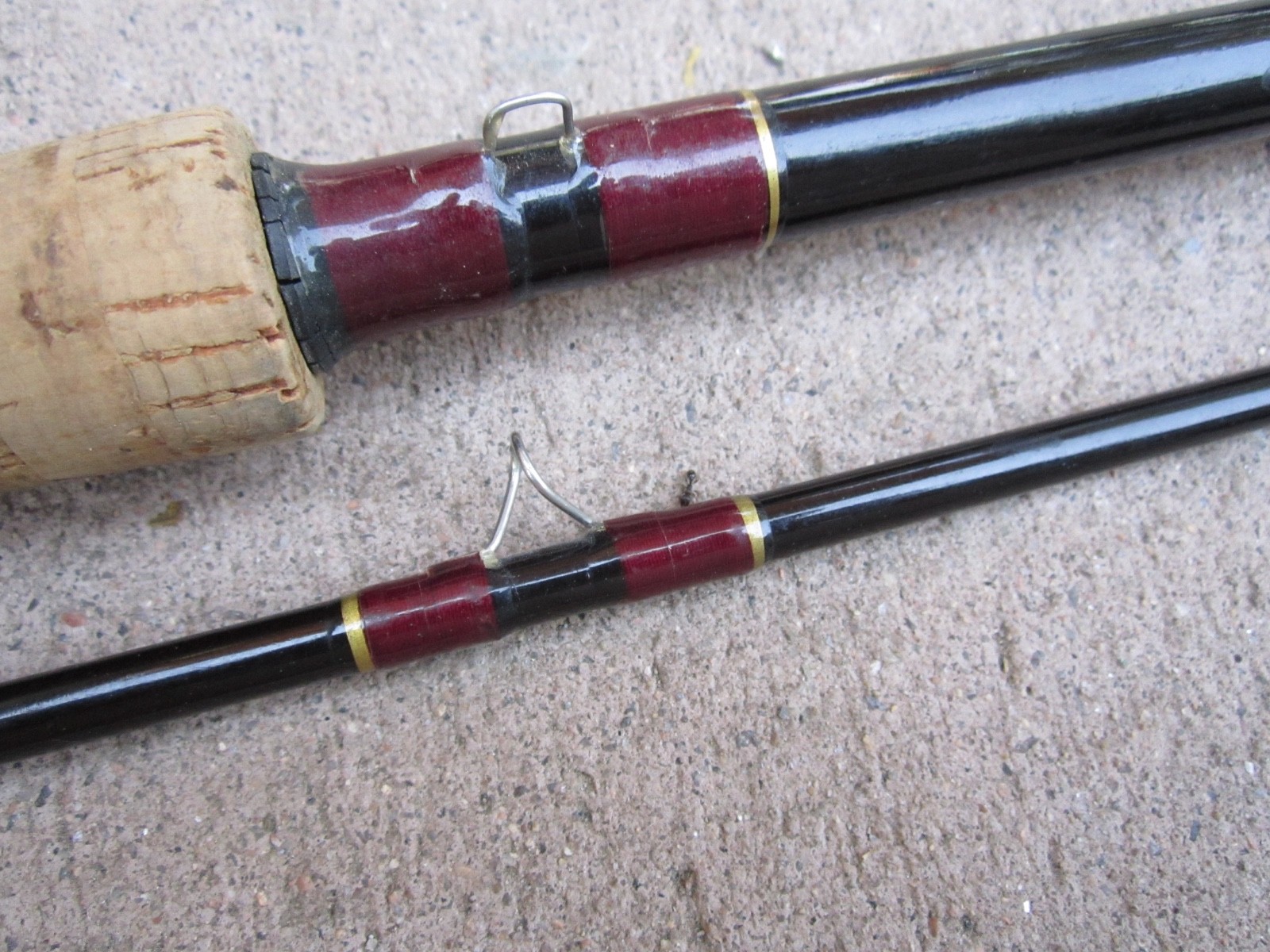 Vintage Martin Fly Rod 2 piece 8′ 6-7 wt. 8067C, made in Korea