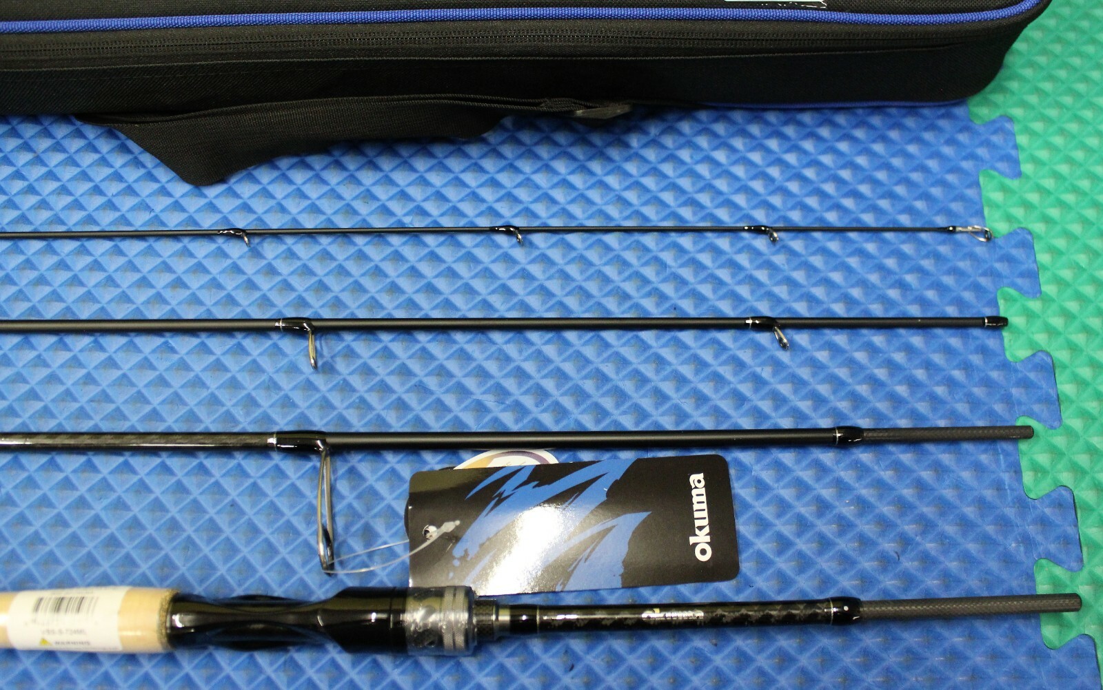 Okuma Voyager Signature Freshwater Rod 7′ 2″ ML 4-Pc W/Soft Case VSS-S-724ML