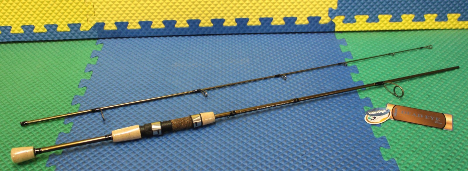 Okuma Dead Eye Pro Spinning Rod 6′ 0″ Medium Heavy 2-Piece DEP-S-602MHFT