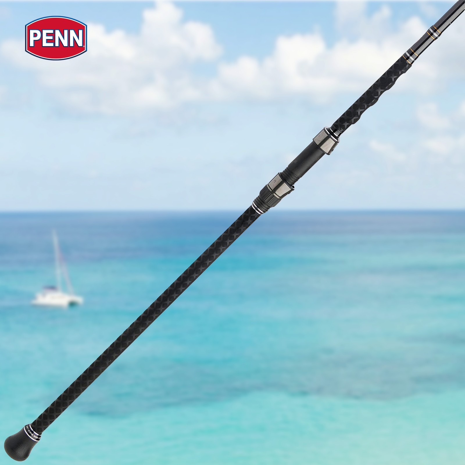 PENN Carnage III Spinning Surf Rod, 11′ Fishing Pole, Medium Heavy (Open Box)
