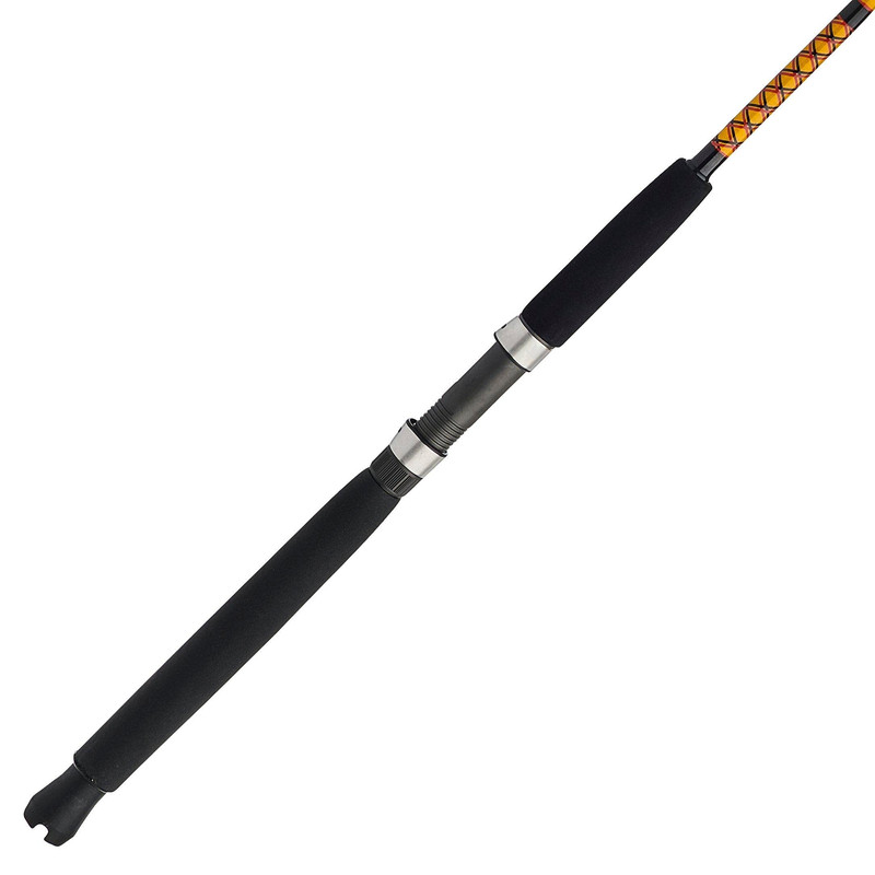 Ugly Stik Bigwater Conventional Fishing Rod Black/Red/Yellow 9 – Light – 6-20Lb