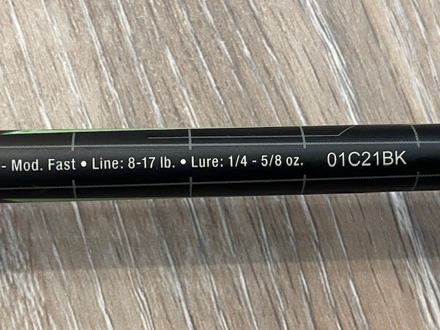 Berkley Amp BCAMP701M-MF 1Pc 7′ Med-Mod. Fast 8-17 lb Line Casting Rod