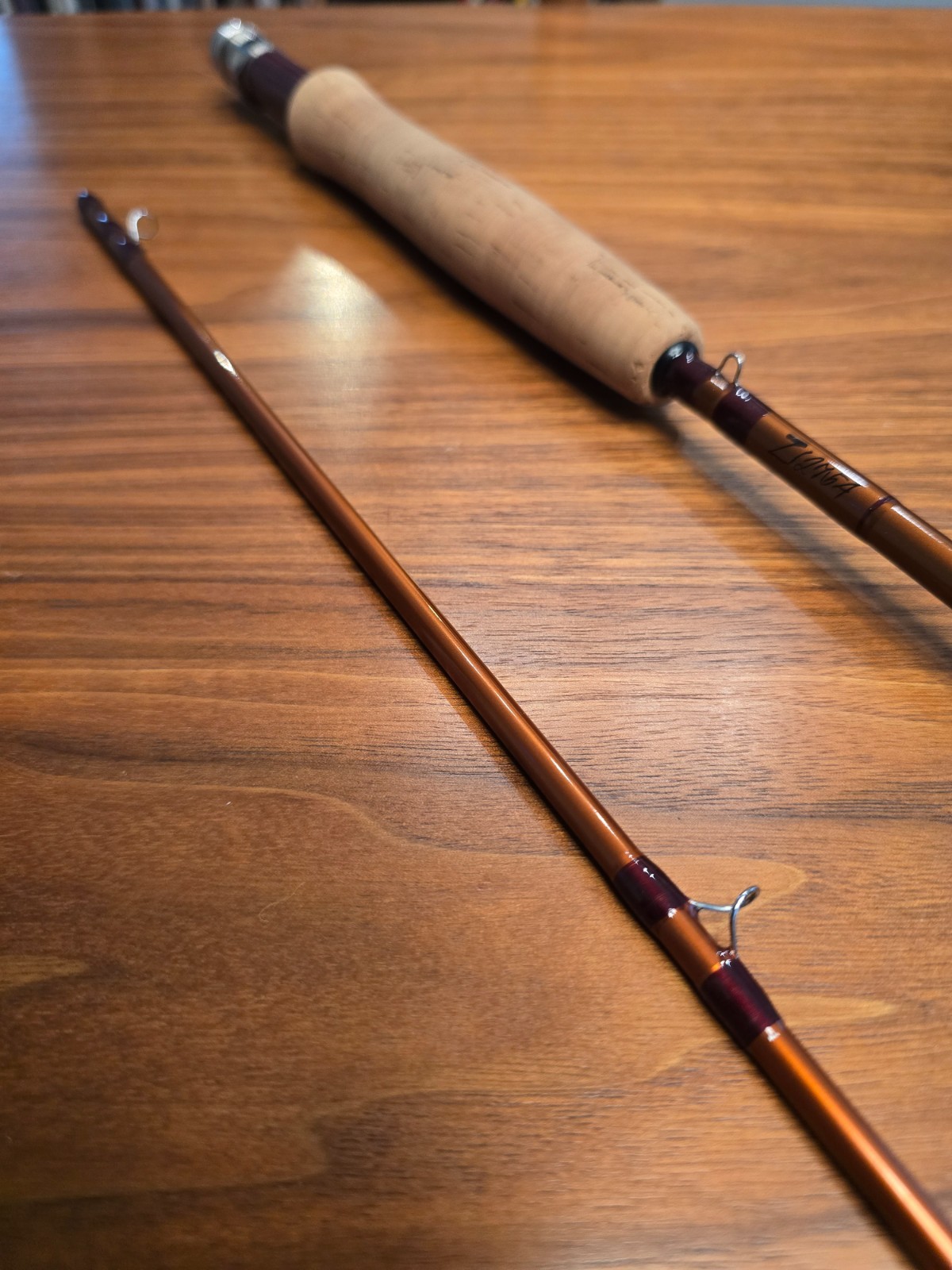 Sage FLi Model 586 Fly Fishing Rod – 8’6” – 5wt 2 piece – 3 7/17 ounces w/ Tube