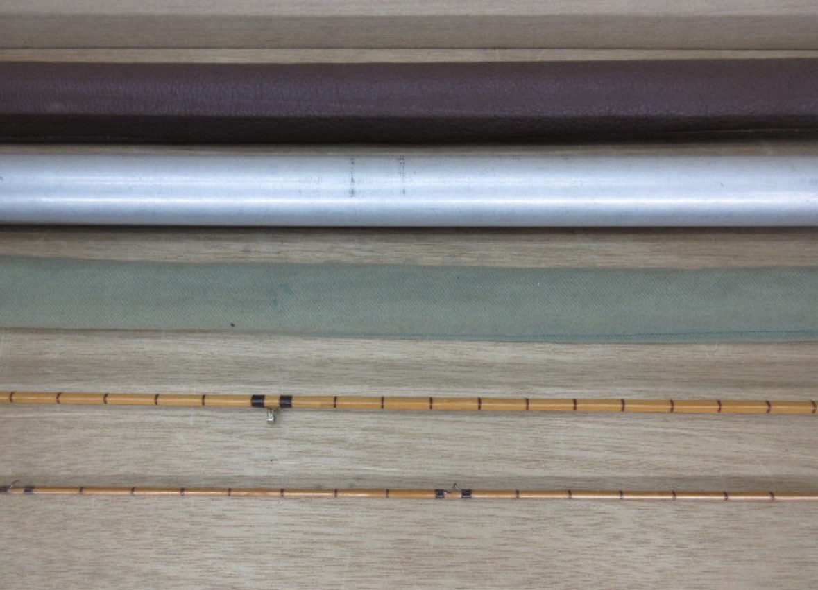 Hardy C.C.de France 61/2 Bamboo Rod Fly Rod Free shipping DDP