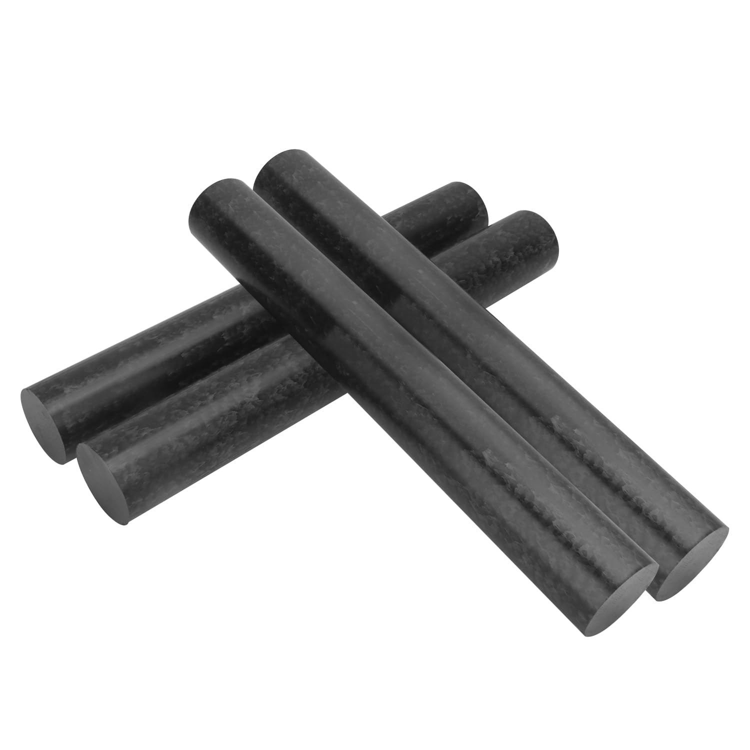 4 Pack Diameter 1.57 Inch Acetal Copolymer Rods, Black Acetal Stock Solid Cop…