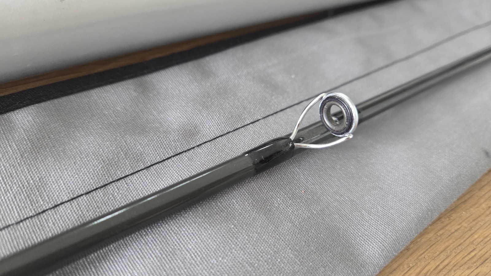 SAGE Fly Fishing ROD GRAPHITE #5-6 LINE 8 FOOT 2 Pc With Aluminum Tube perfect!