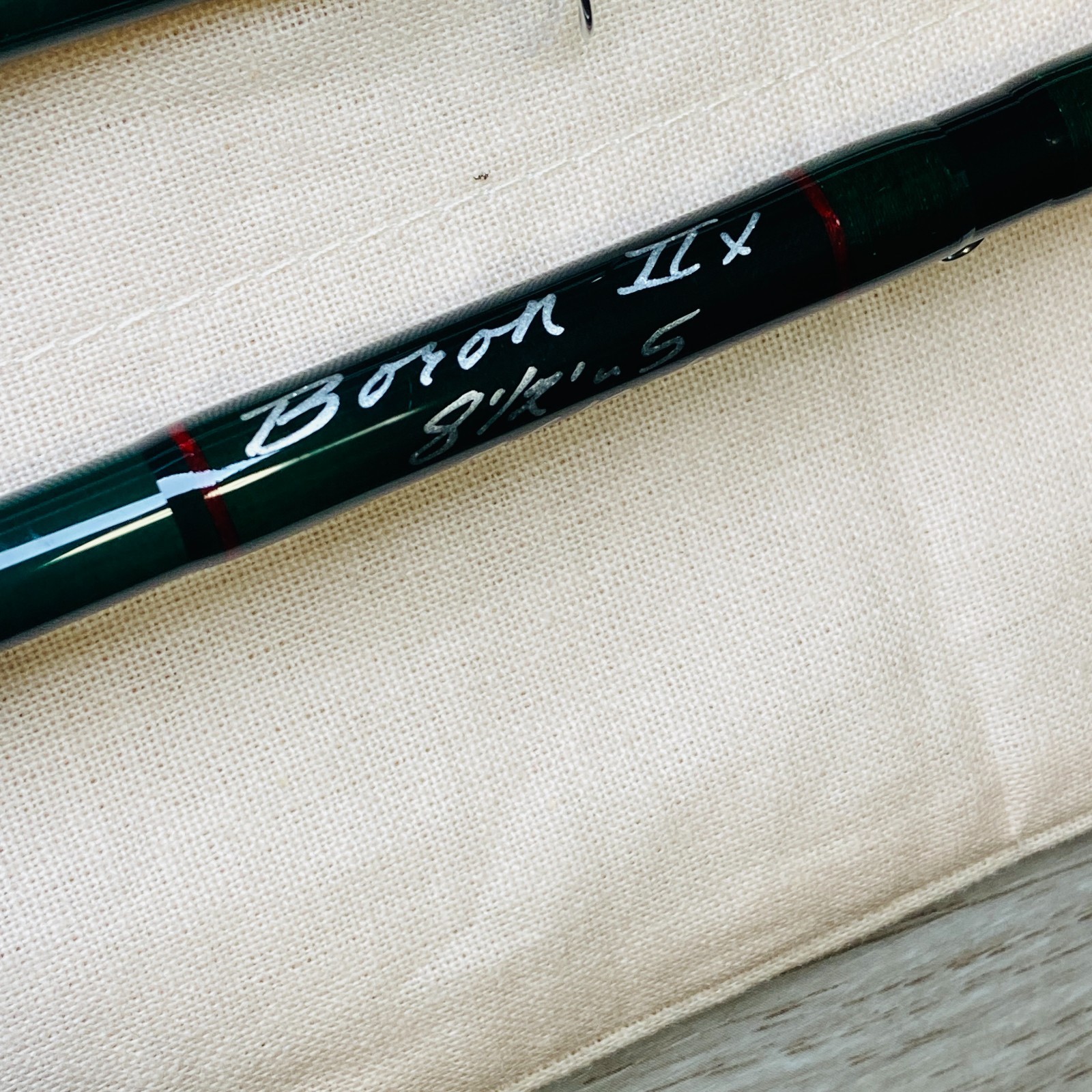 [Beautiful]R.L. Winston Boron IIx 8’6″ 4pcs 5wt Fly Rod Fishing w/tube & sock