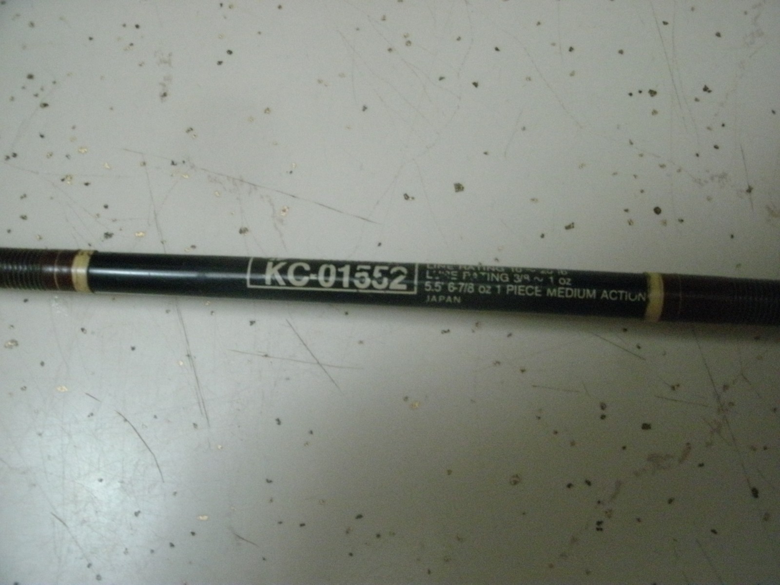 SHIMANO CASTING ROD KCOI552-MADE WITH /GRAPHITE-5’6″ EX USED COND.