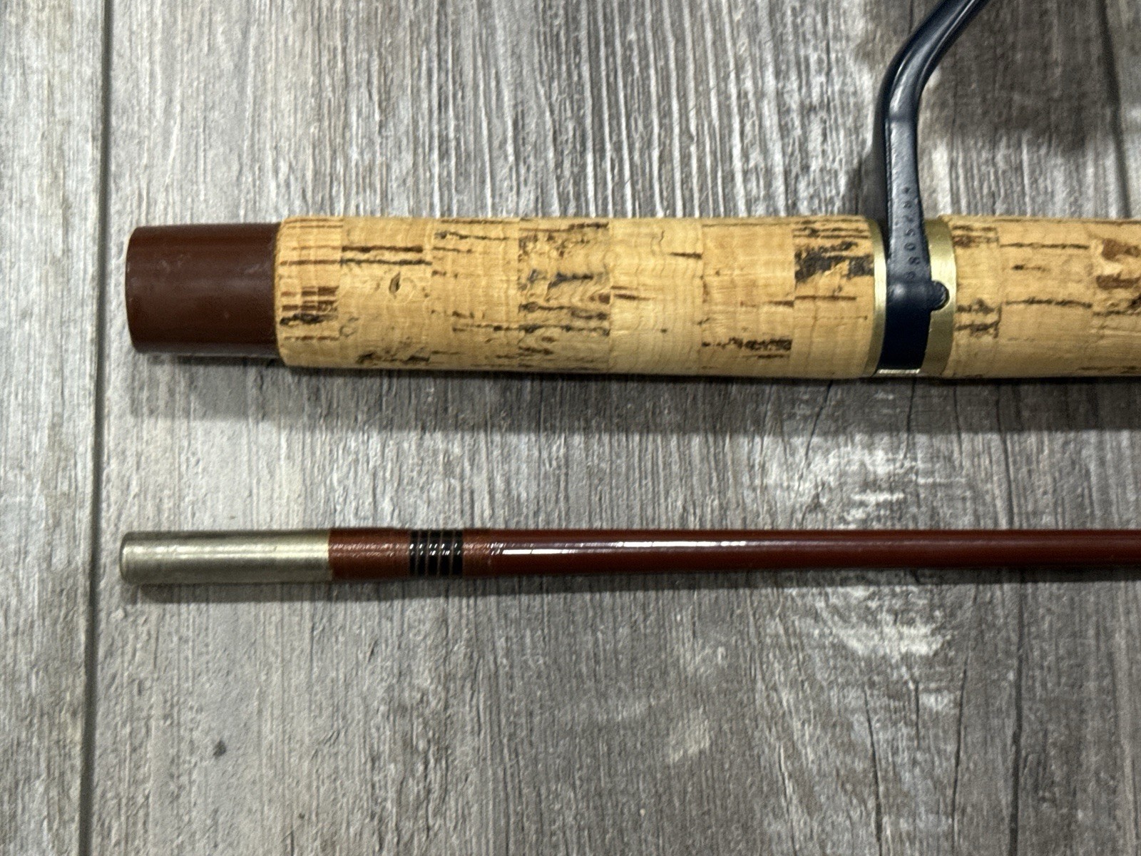 Vintage Garcia 2460 6 1/2′ 2 Piece Rod + Garcia Mitchell 510 Spinning Reel Combo