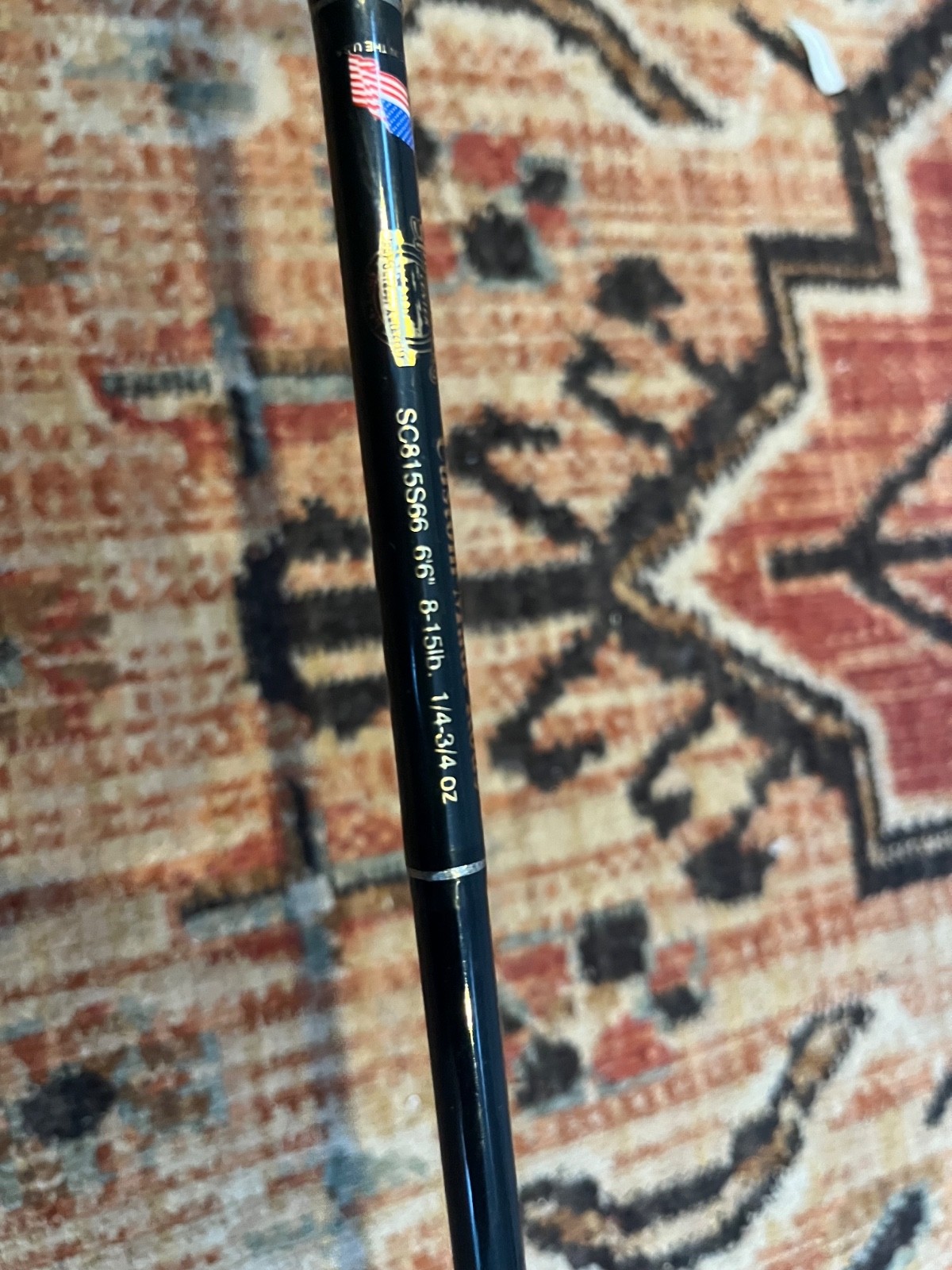 Sportsmen Center Custom spinning fishing rod made in USA (27639)