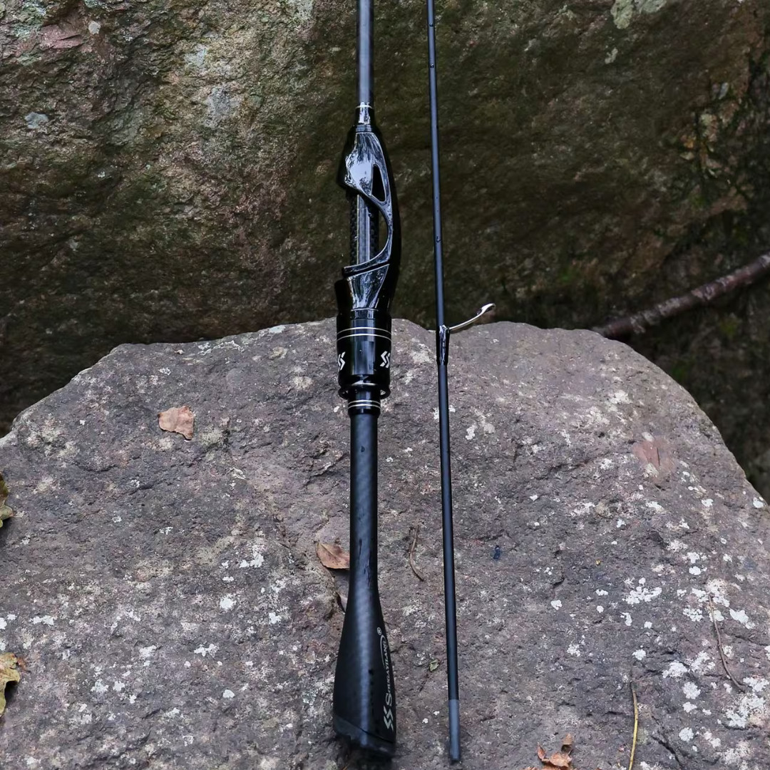 6 Feet Light Fishing Rod Sougayilang Spinning 2 Section Rod 10-20g Weight Cast