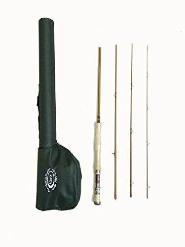 KUFA Sports 9′ Graphite Fly Fishing Rod (4-pcs, #7/8) & Carry Case KFL9478+FL96