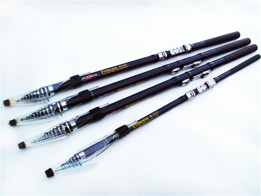 Portable Carbon Fiber Superhard Telescopic Rock Fishing Rod Pole Tackle3.6m-7.2m