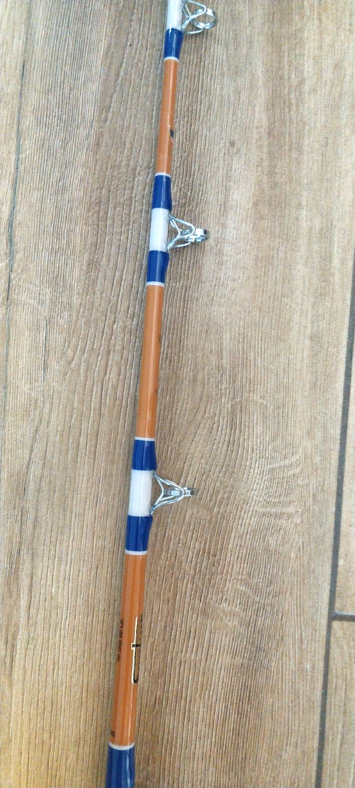 SEEKER A 655XH-5 1/2 RS-RT 40(50) 60 LB TROLLING ROD GREAT TROLLING ROD, XLNT