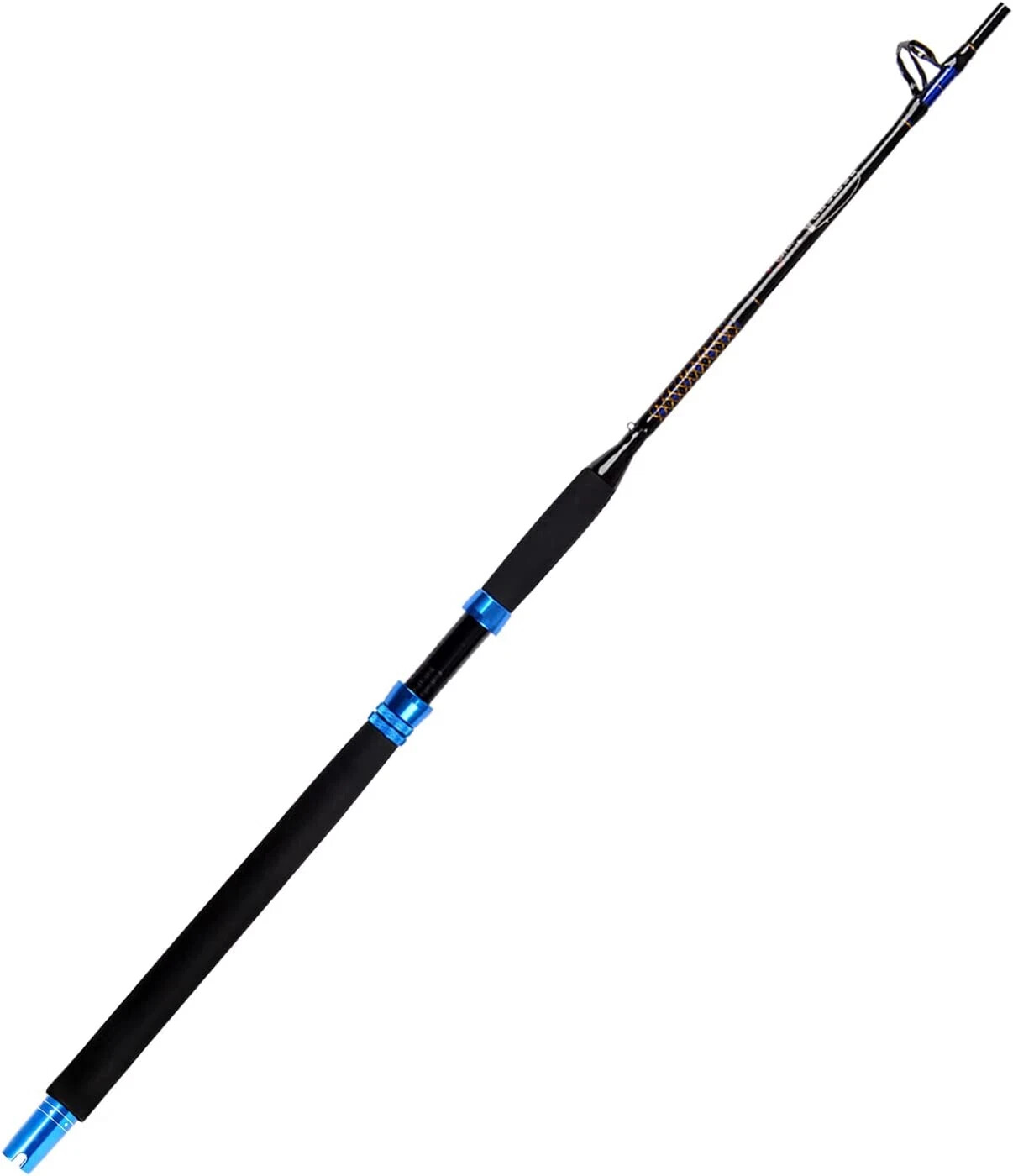 Conventional Boat Rod Saltwater Offshore Graphite Casting Fishing Pole1PC & 2PC