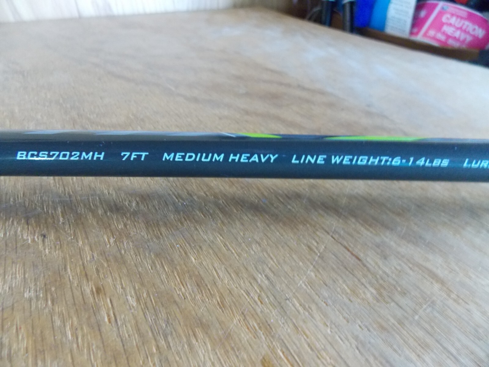 Zebco BIG CAT Spinning/Trolling Rod 7′ Med-Hvy 6-14lb 1/8-5/8oz V-CLEAN 12/24