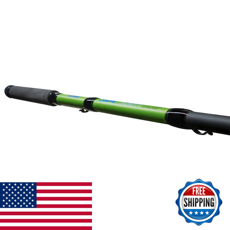 Lew’S Lews Crappie Thunder Telescopic Rod 12-Foot 4-Piece Fishing Rod Light
