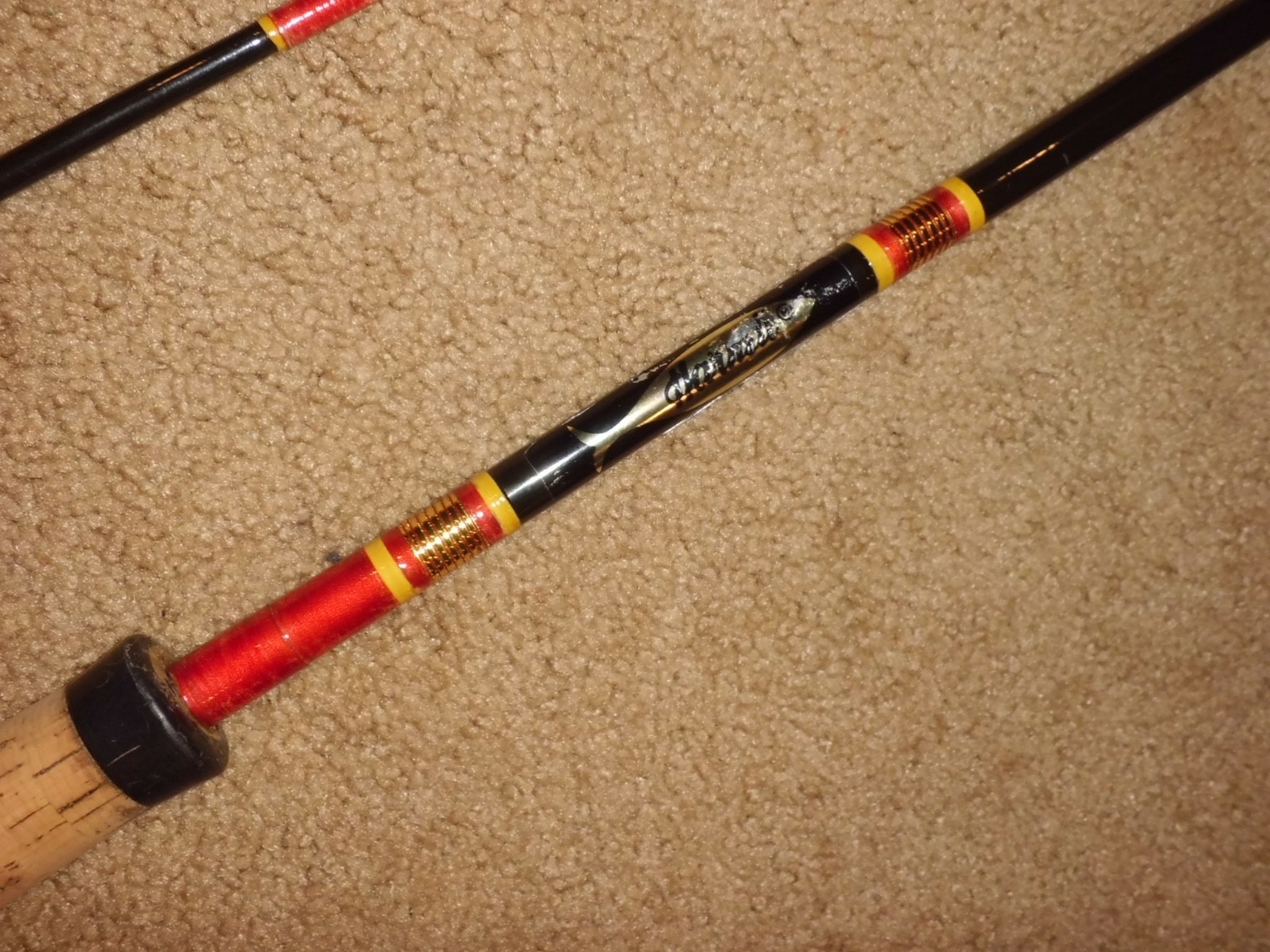 Vintage HARNELL Spinning salmon/Steelhead 9′ Rod made in USA