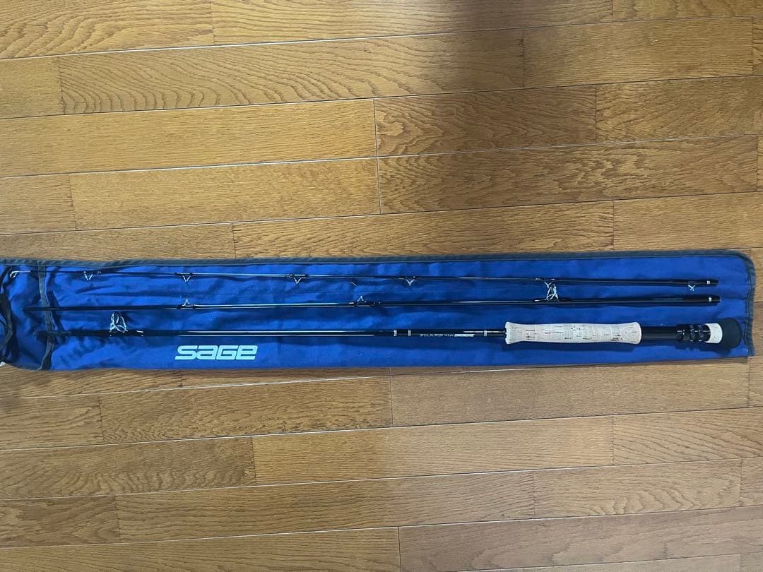 SAGE RPLXi 1090-3 9’0″ #10 3PC Fly Rod Fishing 1371