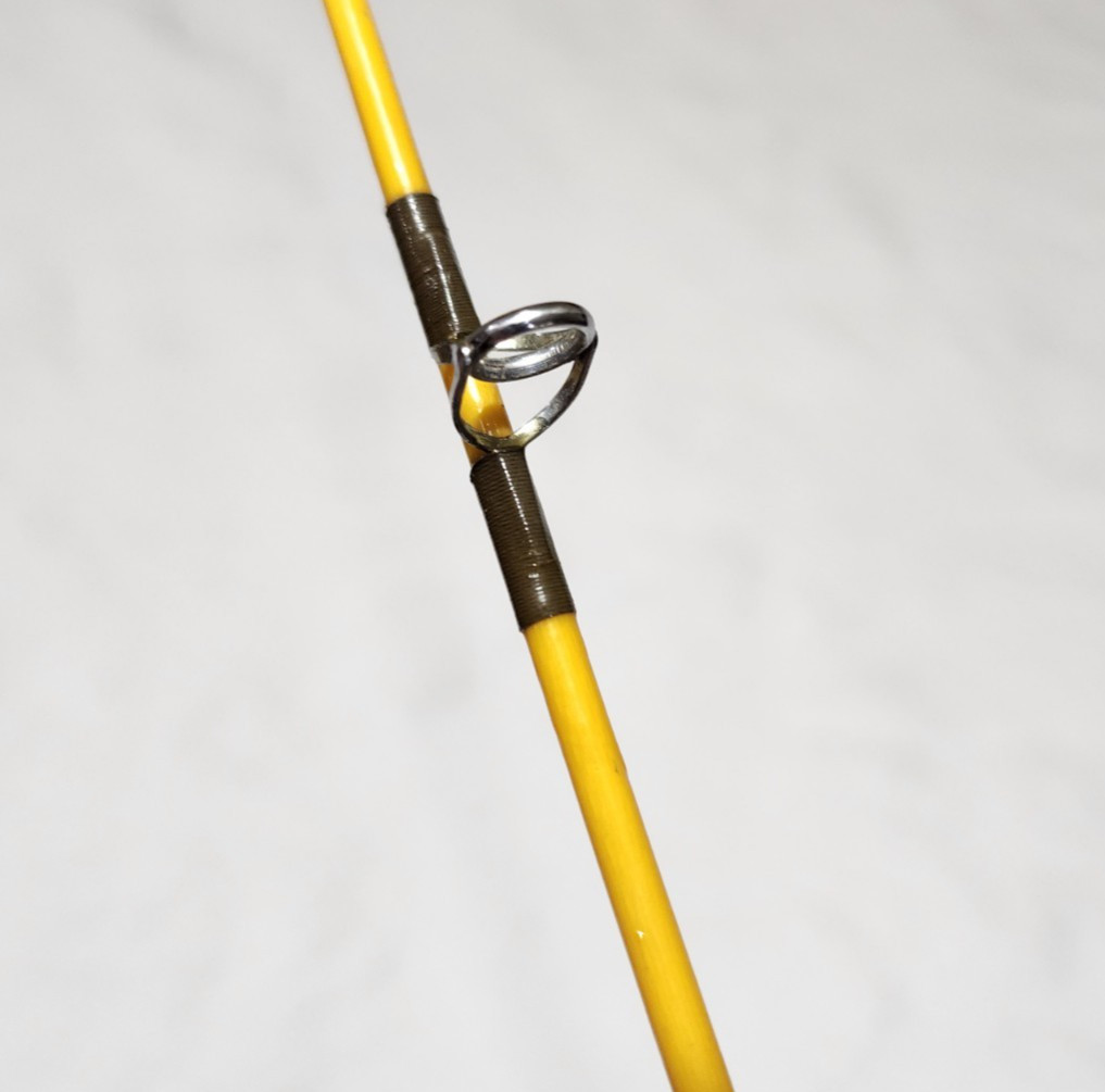 Vtg 1950’s Wright & McGill 60″ SPIN CASTING FISHING ROD No. 1855 Cork Handle