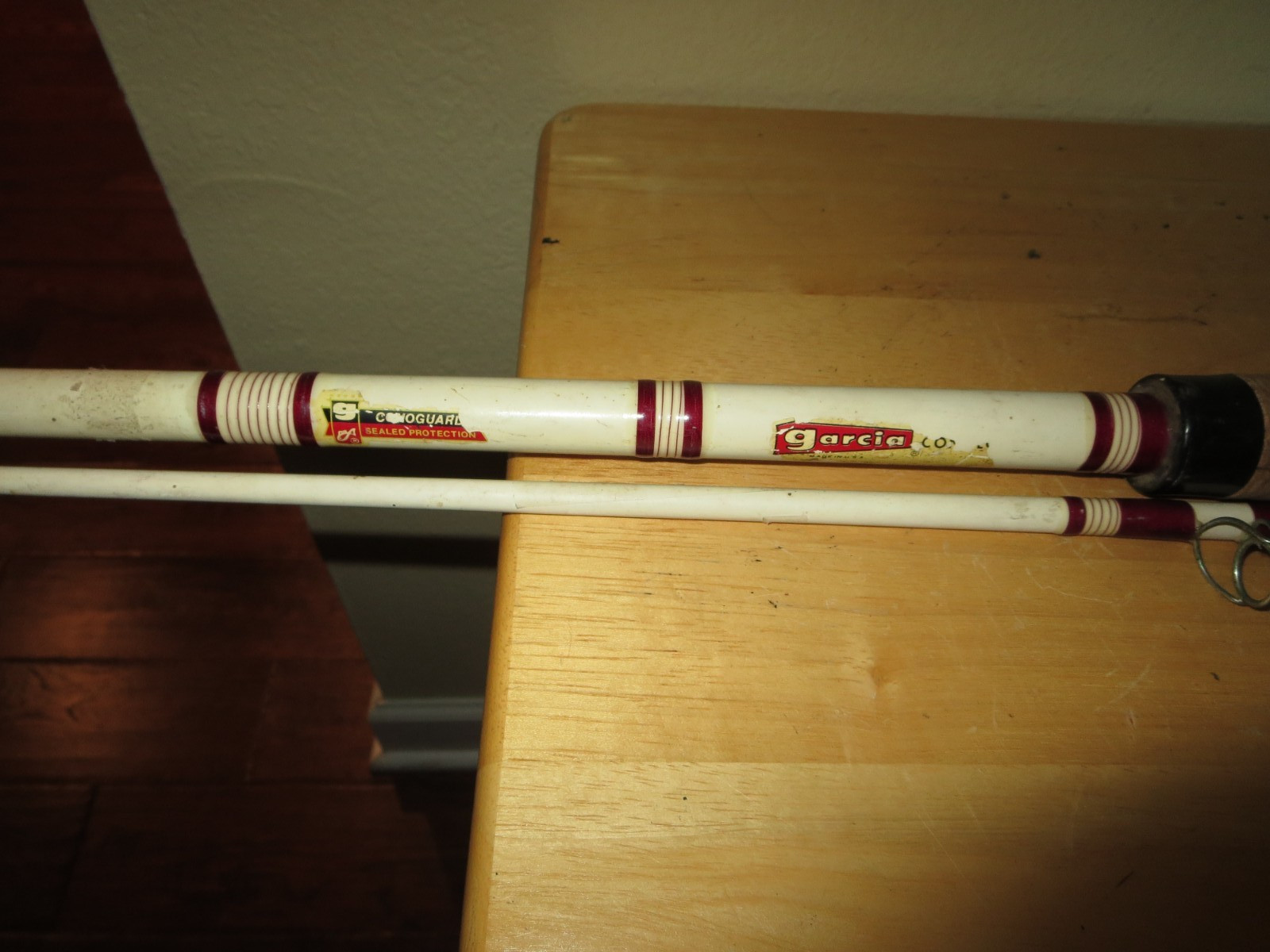 Vintage GARCIA CONOLON Surf Spinning 9′ Rod USA CONOGUARD Sealed Protection