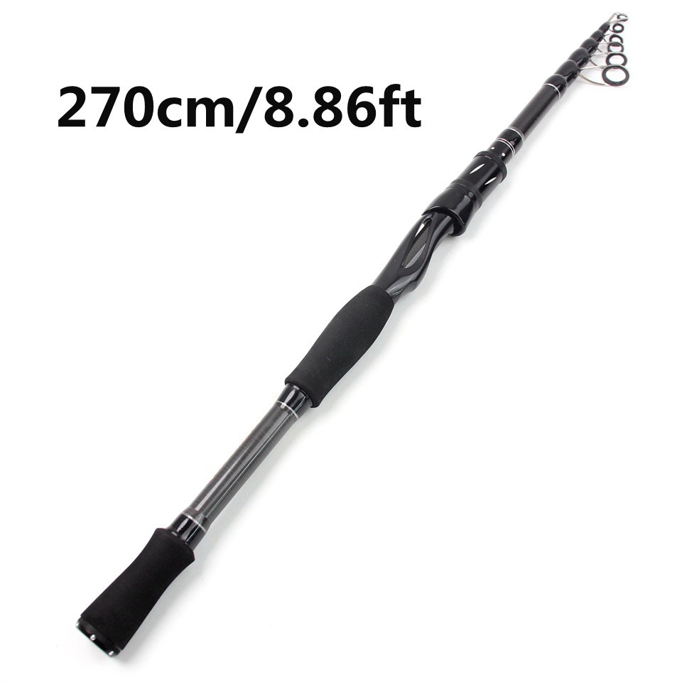 For Lure Fishing Carbon Fiber Fishing Rod Portable Fishing Rod Fishing Trip