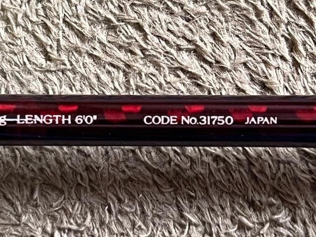 Shimano Scorpion 2601F-4 Baitcast Rod 6ft 4pc for Bass & Seabass Used JDM