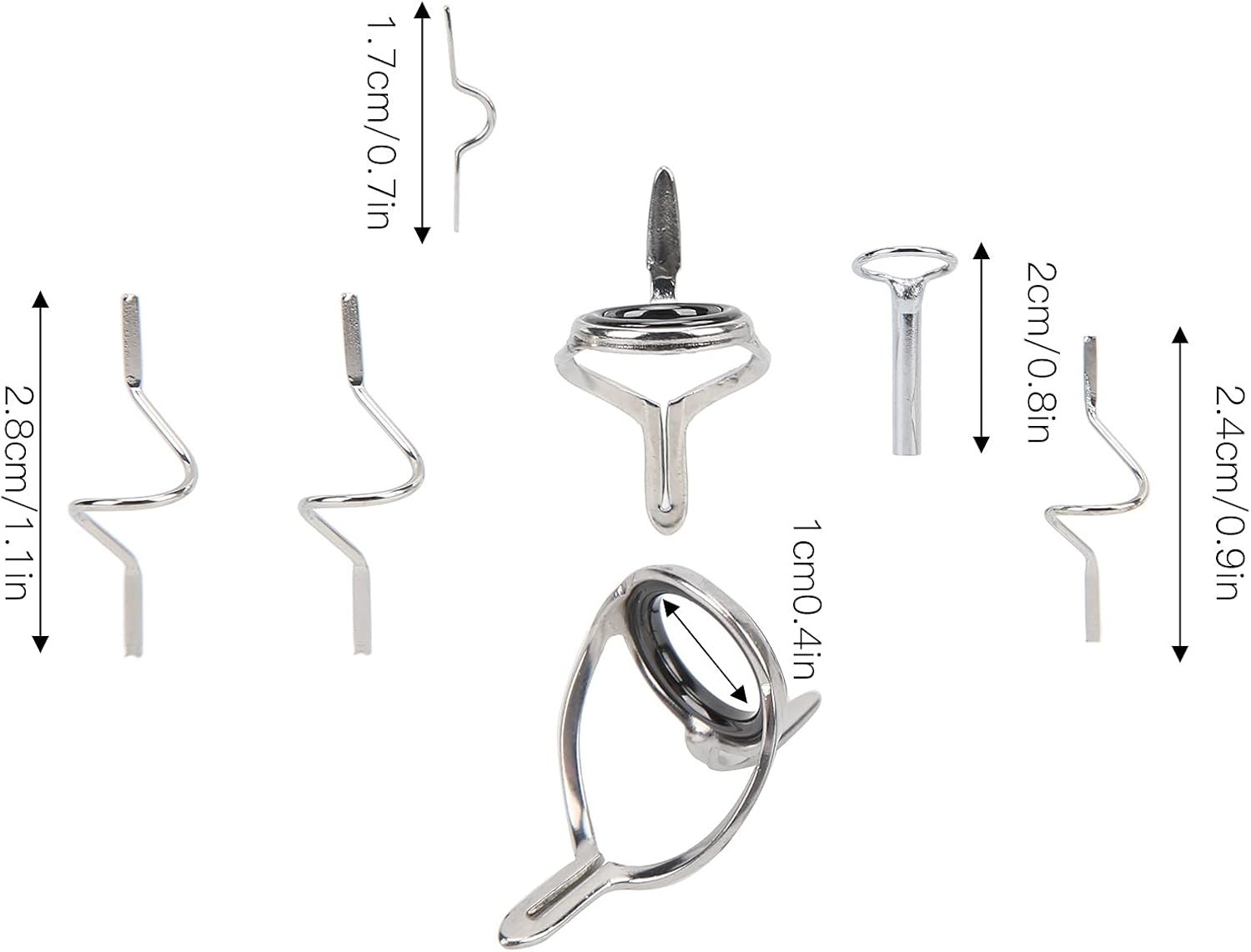 Modern Fly Rod Set with Polished Stainless Steel Tools for Angling Enthusiasts