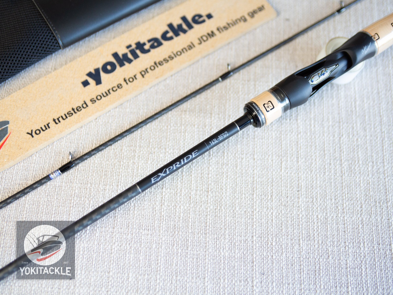 Shimano 22 Expride 163L-BFS/2 Baitcasting Rod for Bass-Watch Our Product Video