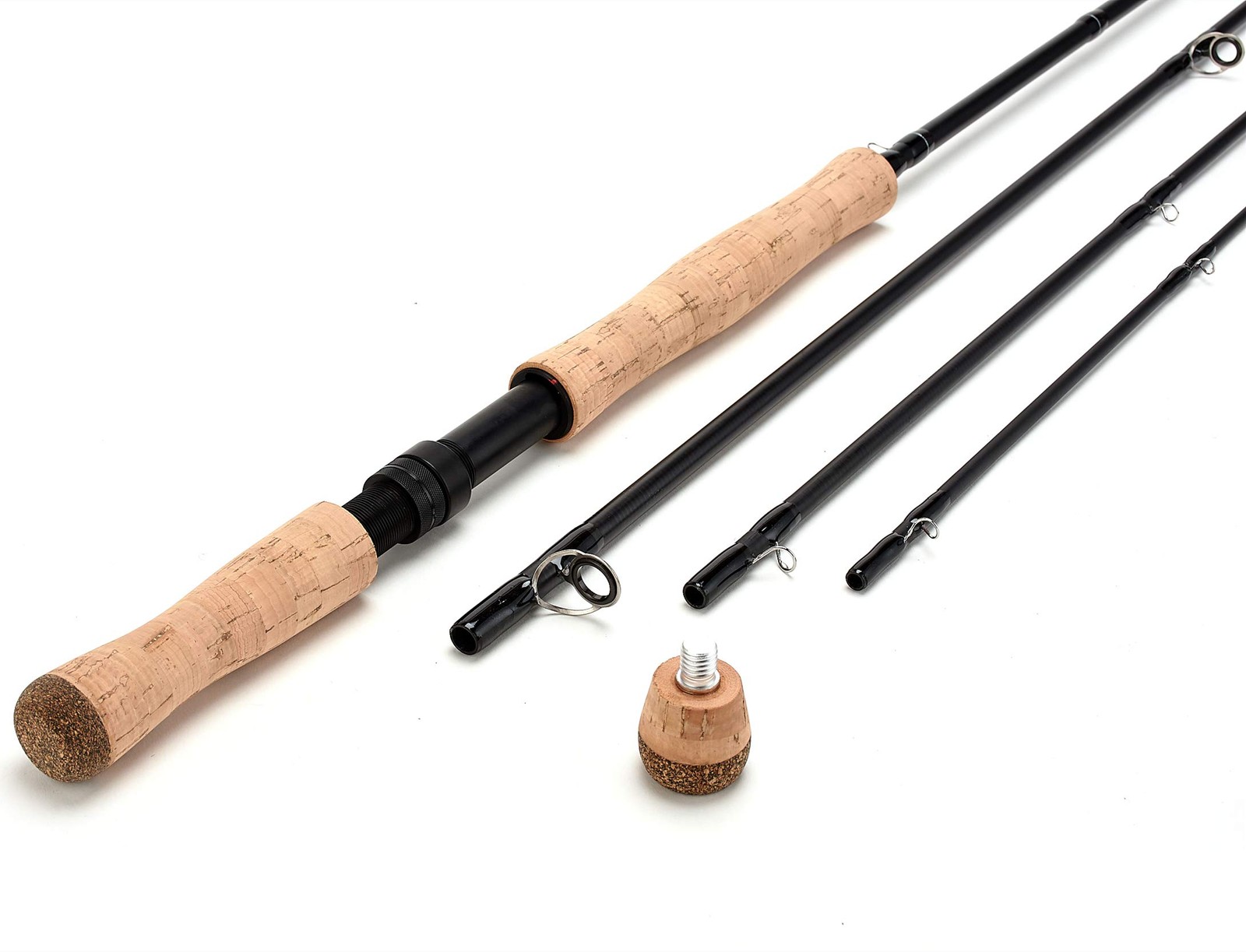 10 feet 9 inches Carbon Fiber Switch 7wt 8wt Fly Fishing Rod 4 Pieces Section…