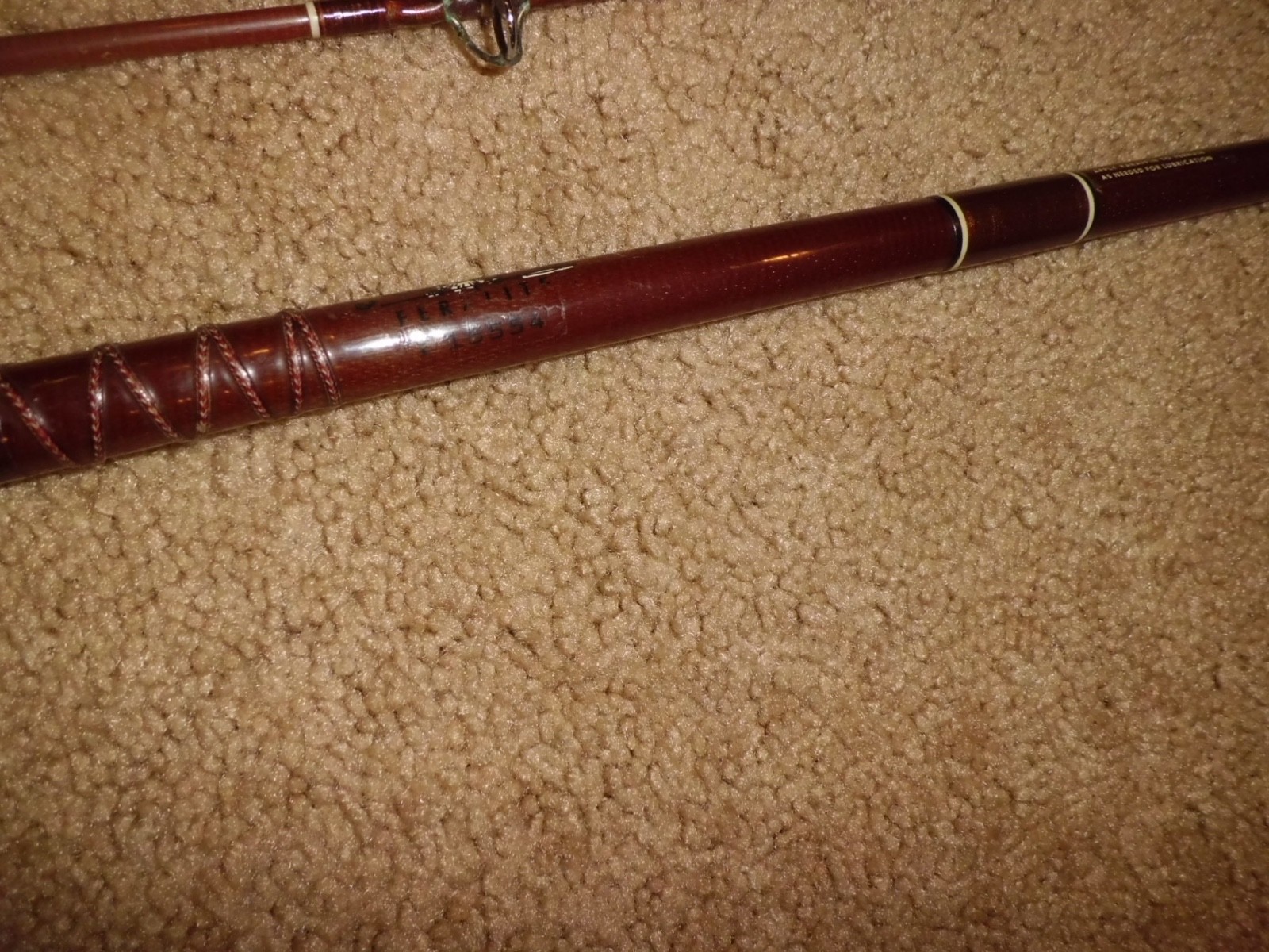 Vintage FENWICK Feralite PLB79 Spinning 7’9″ Rod made in USA- 8-20 lb