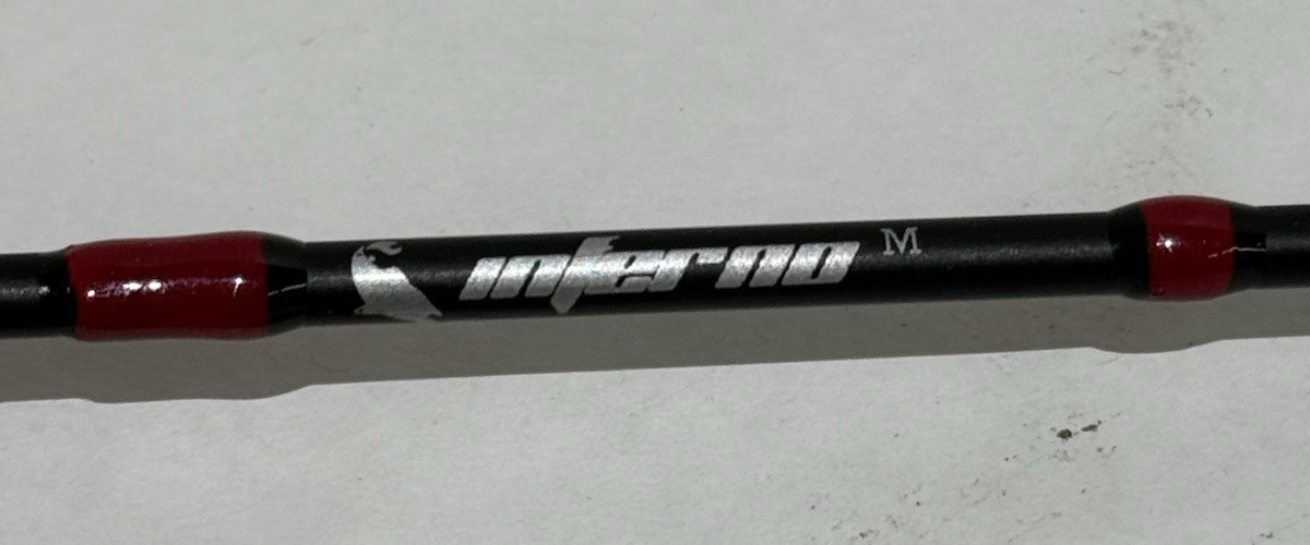 Tuned Up Custom Rods 27″ Precision Inferno Ice Fishing Rod