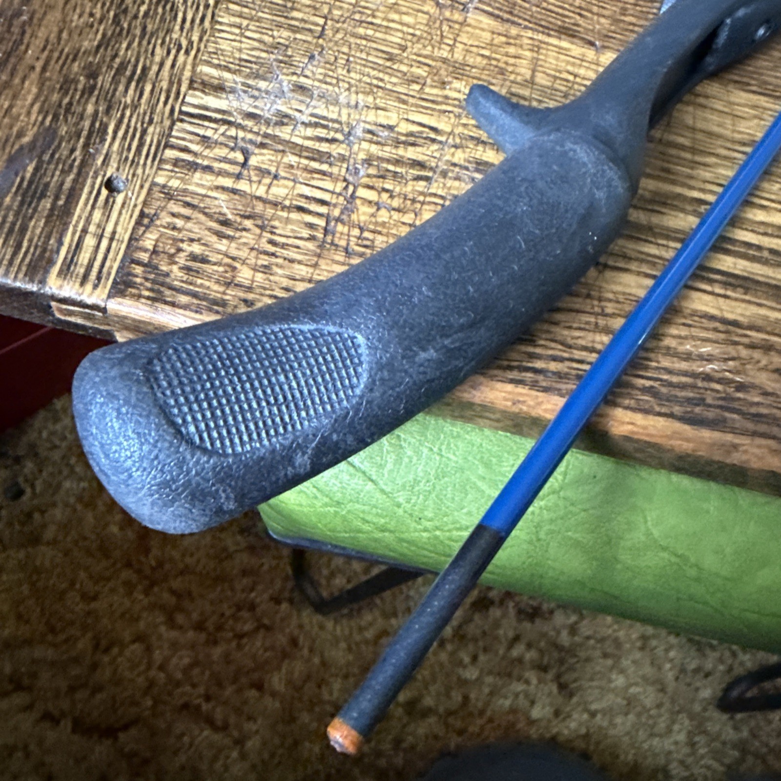 Vintage Olympic Pistol Grip Casting Rod Spin Cast. 5’9” 2 Piece Super Nice