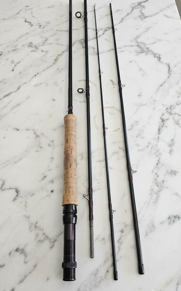 Orvis Clearwater 9ft 8wt Fly Rod Tip Flex 9.5 Graphite 4pc Cork Handle