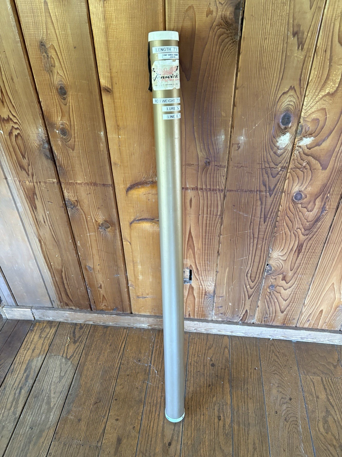 Vintage Fenwick PLS75 7 1/2′ Fishing Rod/Pole With Hard Carrier