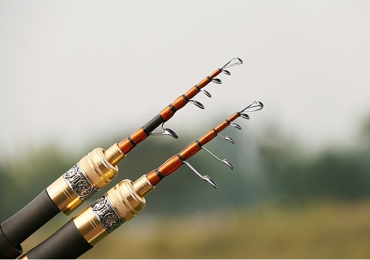 Telescopic Fishing Rods Spinning Casting Rod Carbon Fiber Travel Rod Ultra Light