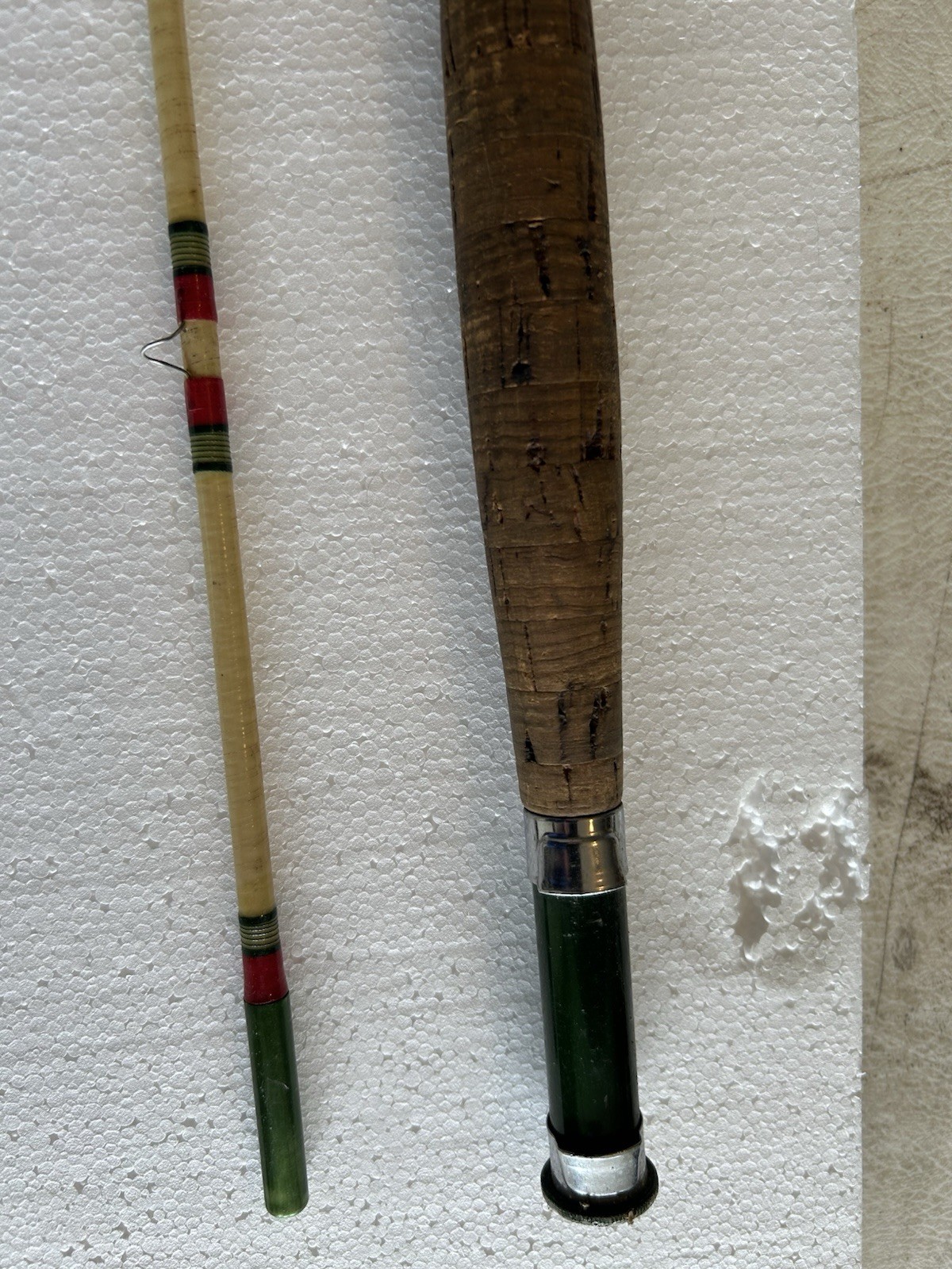 Vintage Shakespeare Wonderod 7’9″ Fiberglass Fly Rod 2 Pc BÉAUTY 1452B EUC