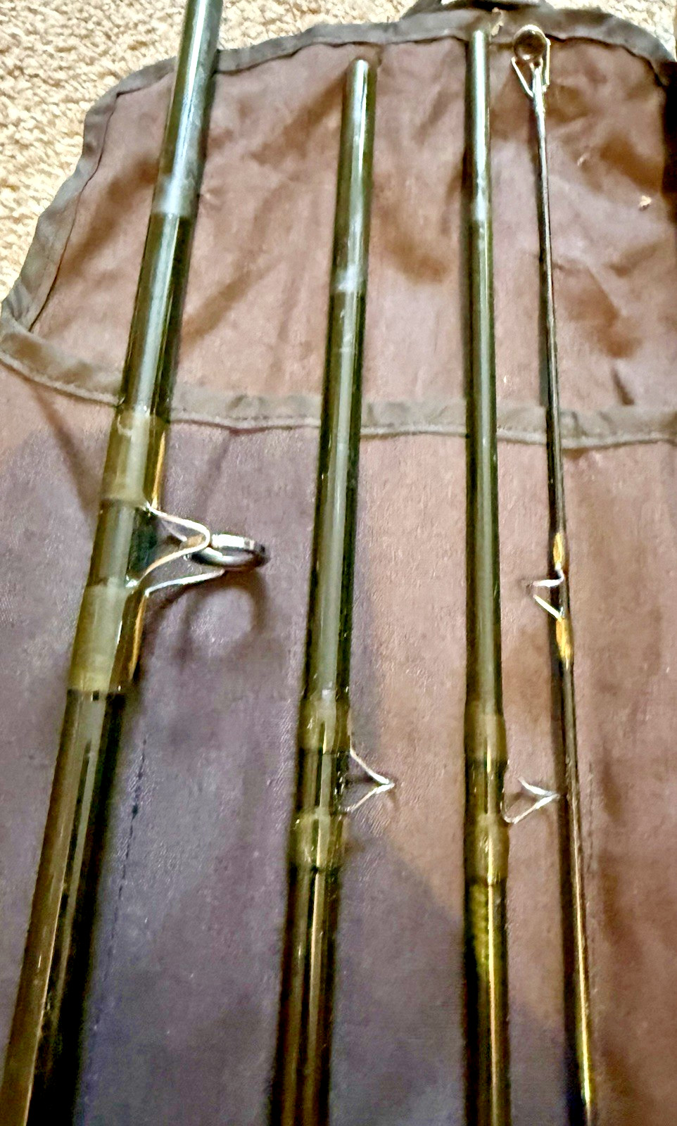 SAGE Graphie IV 16 Foot 1 Inch DH 4 Piece #10 Spey Salmon Fly Rod Bag & Tube