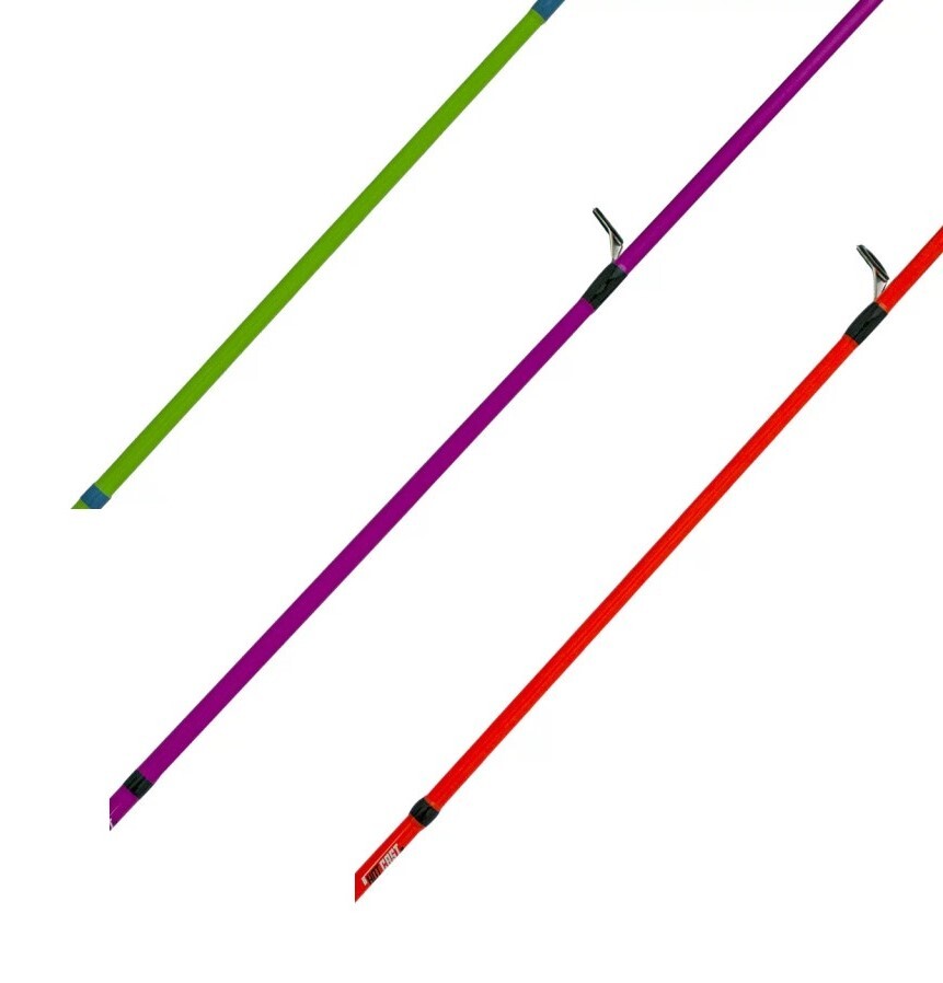 Hot Stick 4′ 6″ Medium Light 2-Pce Spinning Rod HOTS462ML CHOOSE YOUR HOT COLOR!