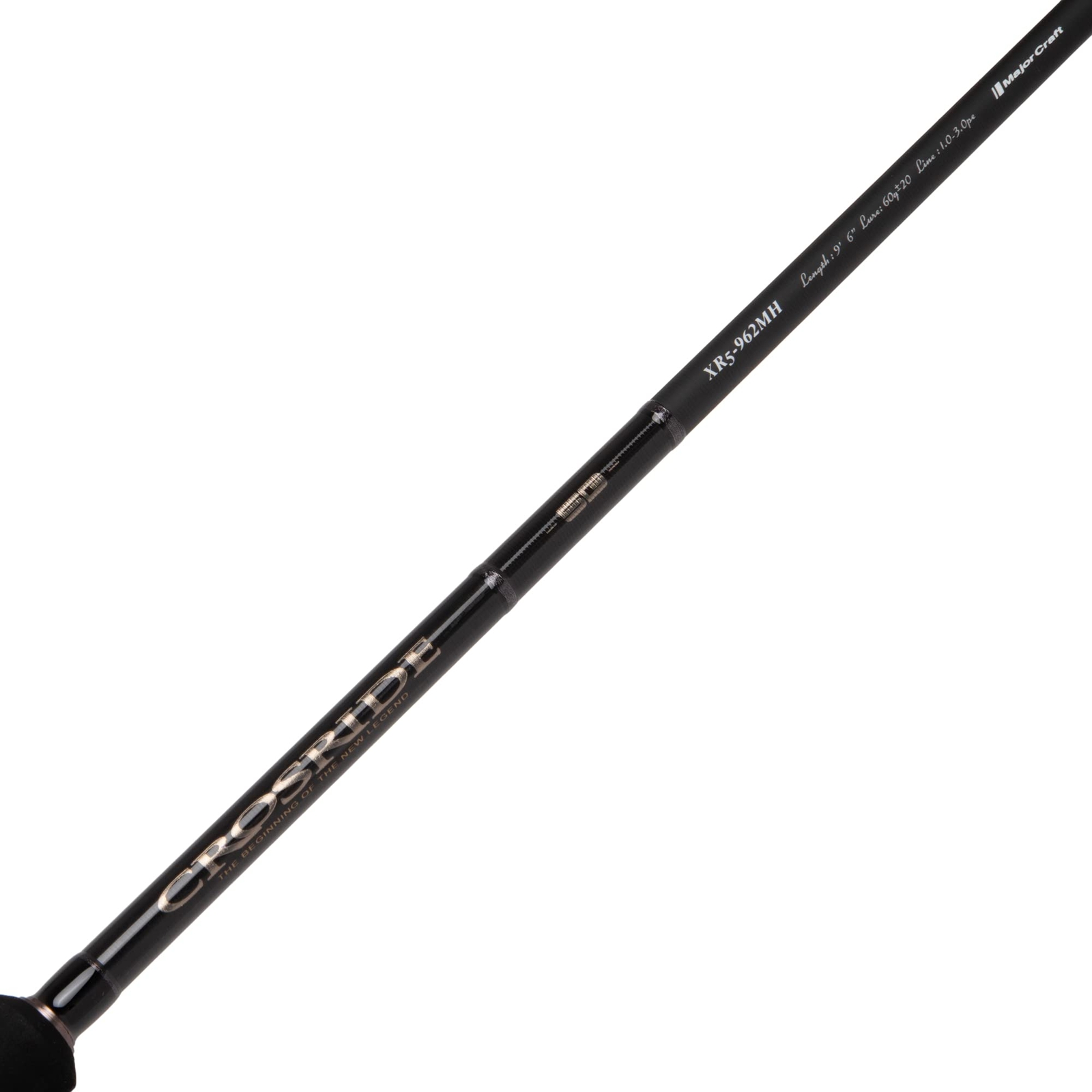 Major Craft CROSRIDE 5G XR5-962MH Spinning Rod R360 structure Black Unisex NEW