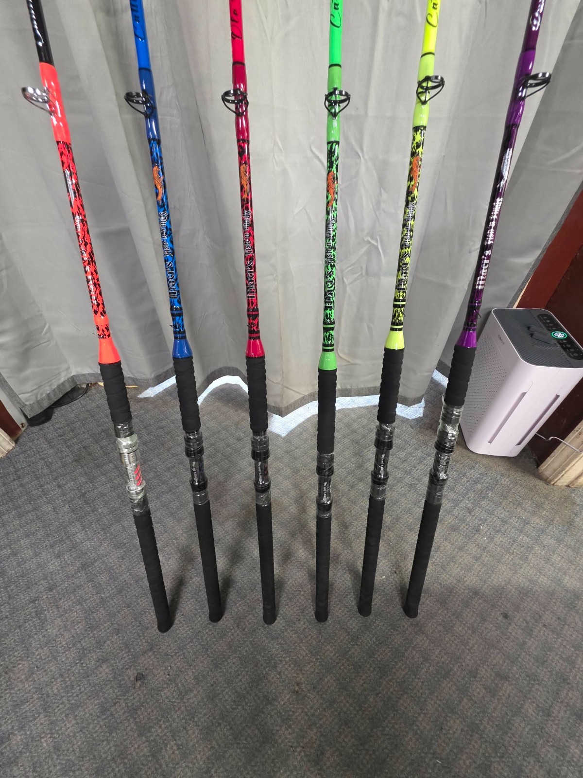 Maci’s Anchor Fishing Rod MH or Heavy 7’6″ Casting w/rod sleeve