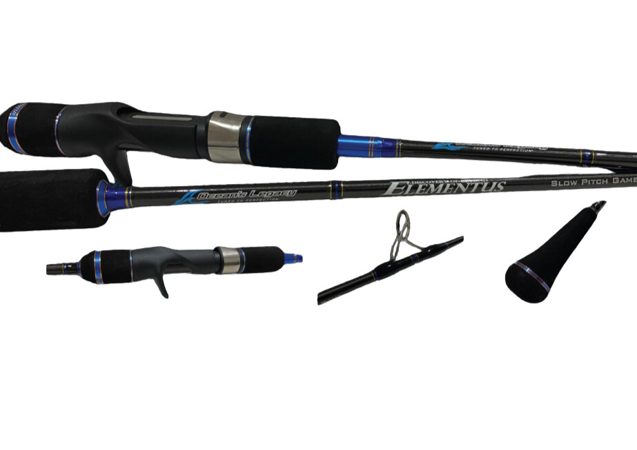 Ocean’s Legacy Elementus Slow Pitch Jigging Rods