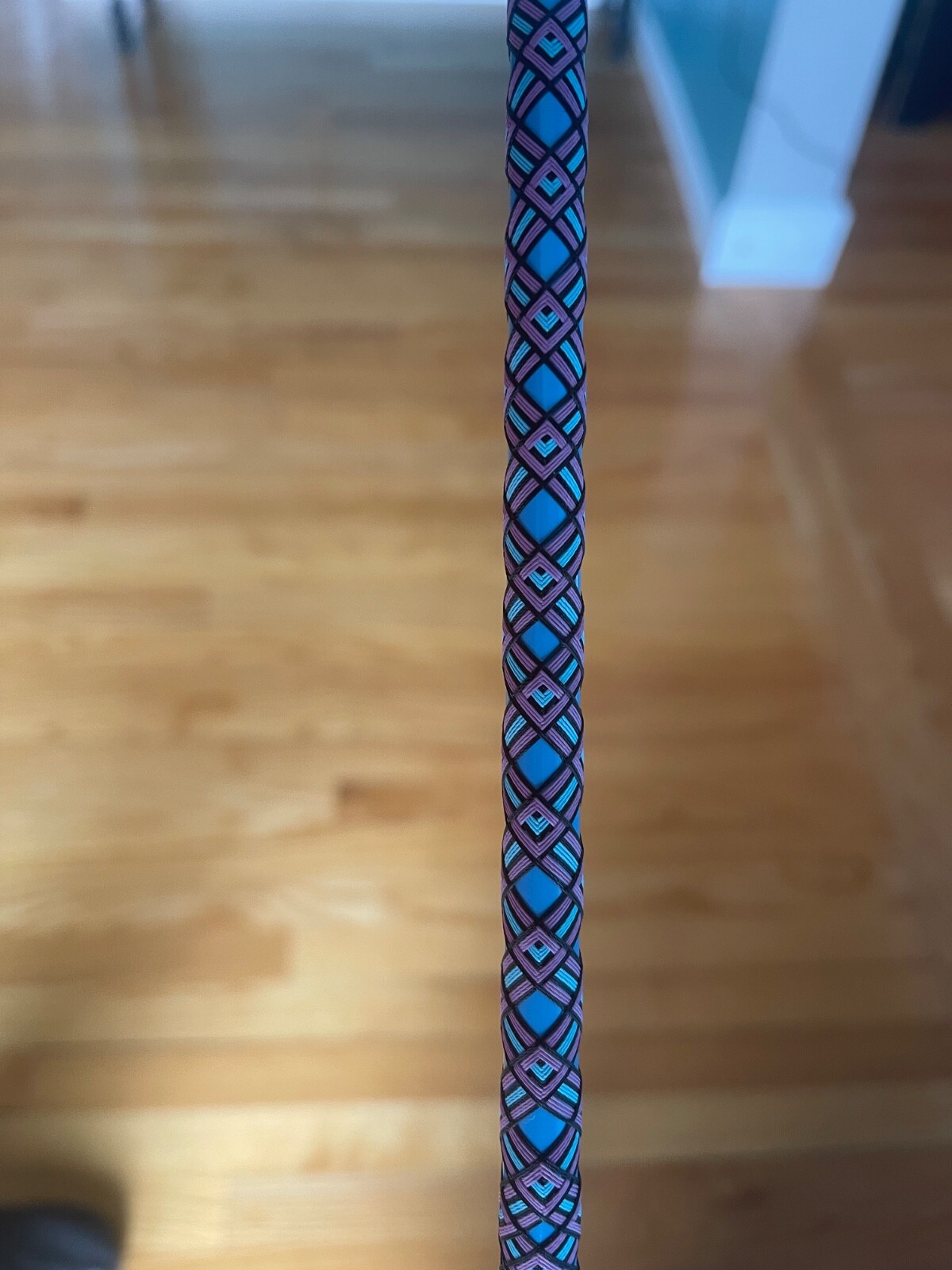 Custom hand made Fishing rod wraps. Made with thread and epoxy.