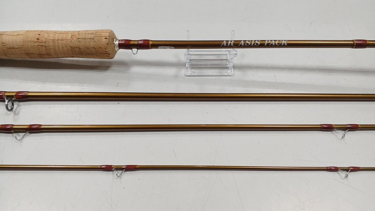 AXISCO AR Asis Pack Fly Rod 8ft6in #5/6 4-piece 90g Fishing Equipment