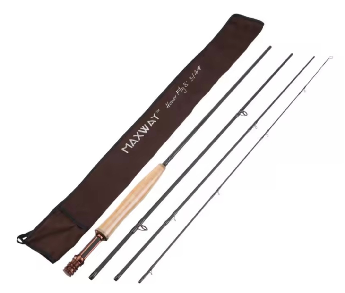 Travel Fly Fishing Rod Sea Saltwater & Freshwater Fly Fishing Rods Various