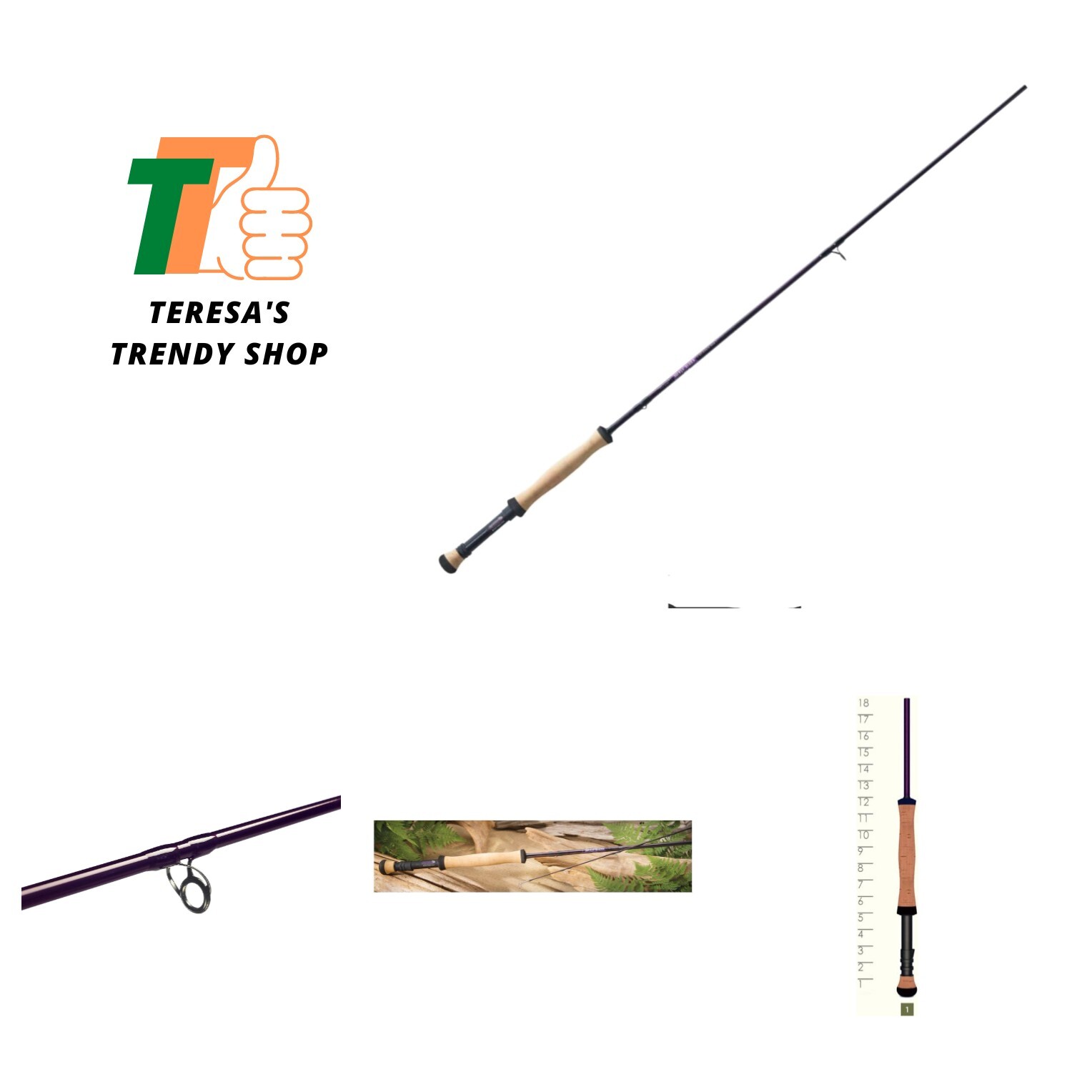 Mojo Bass Fly Rod, Expertly Crafted, Quality Freshwater Fly Rod
