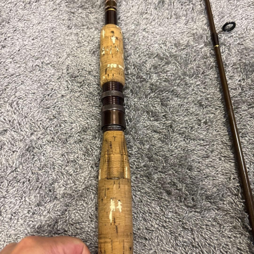 Fenwick Old Glass Spin Rod 8ft Used No Guide Damage Fishing Equipment