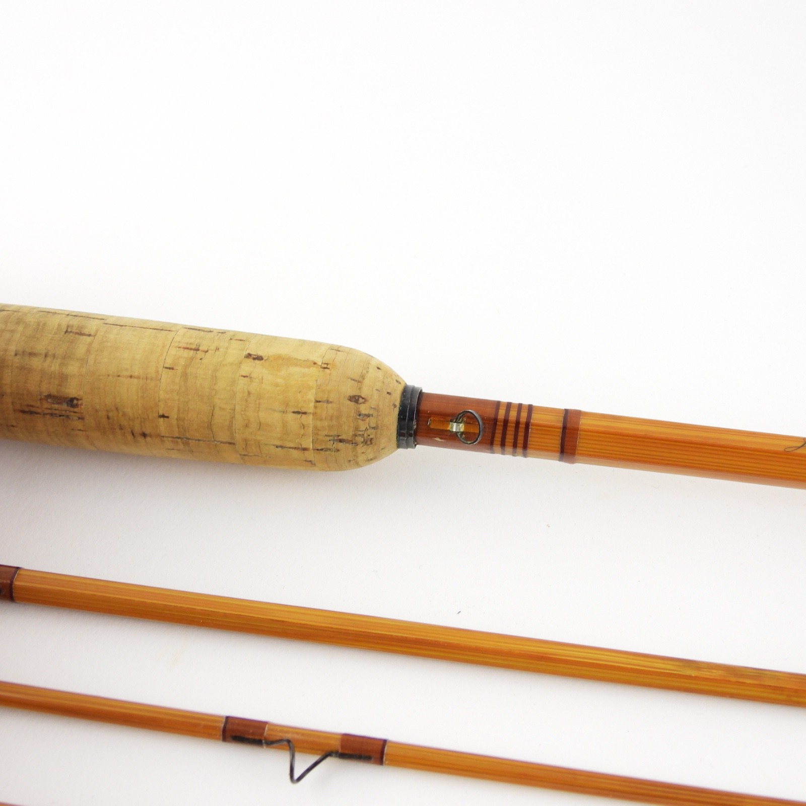 Jon M. Dann “Traveling Companion” Bamboo Fly Rod. 7’. 4wt. W/ Tube & Sock.