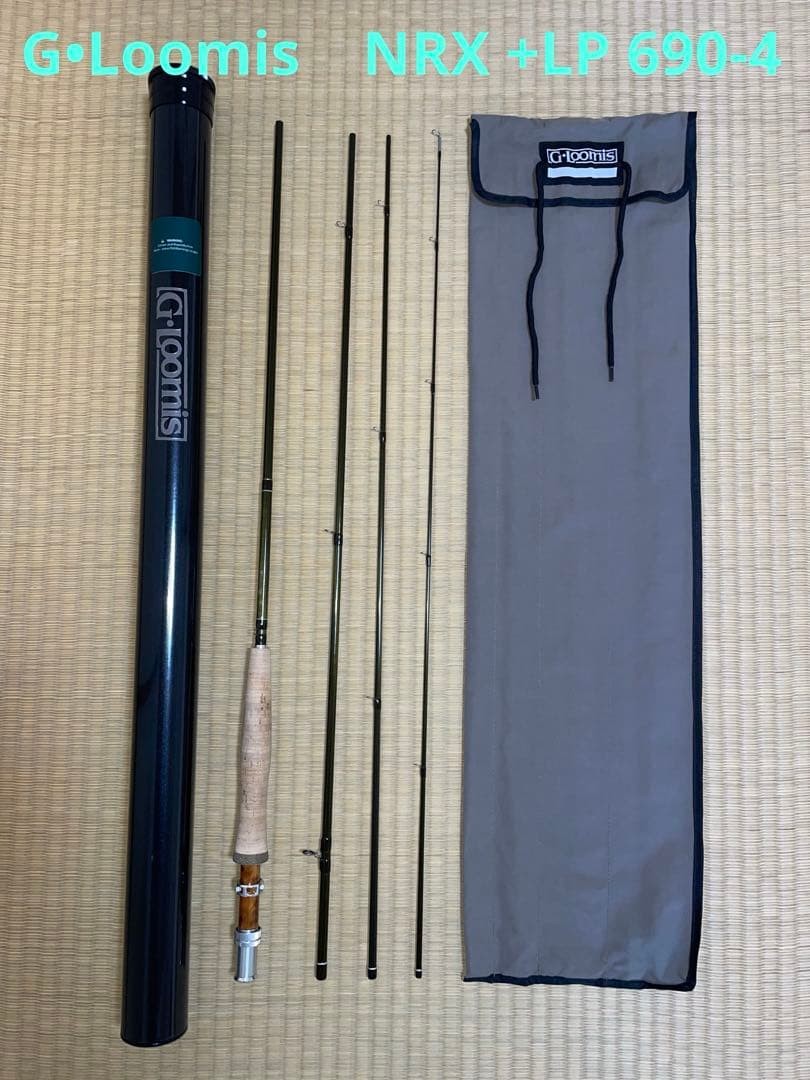 G.Loomis NRX+LP 690-4 9′ #6 4-Piece Fly Rod GLoomis